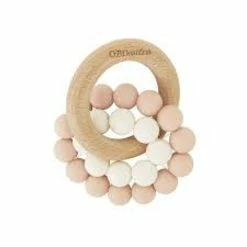 B.Box Wrist Teether Blush