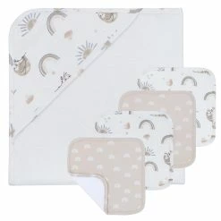 5pc Baby Bath Gift Set - Happy Sloth